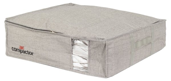 Compactor OXFORD vakuový úložný box L, 56 x 56 x 16 cm, pevné pouzdro, polyester-bavlna