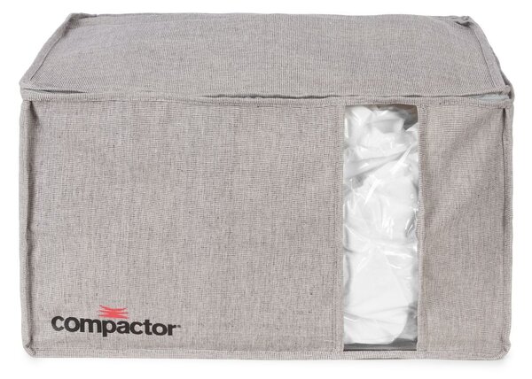 Compactor OXFORD vakuový úložný box XL, 56 x 42 x 33 cm, pevné pouzdro, polyester-bavlna