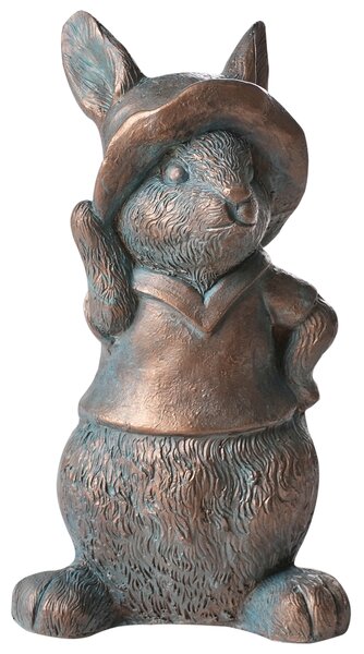 Zahradní figurka KONAKRY Králík Hnědá