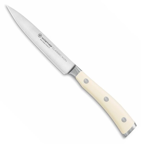 Nůž na zeleninu CLASSIC IKON Creme White 12 cm - Wüsthof Dreizack Solingen (Špikovací nůž CLASSIC IKON Creme White 12 cm, dárkové balení - Wüsthof Dreizack Solingen)