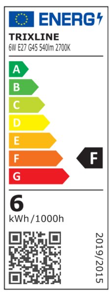 LED žárovka P1169 E27, 6W, teplá bílá
