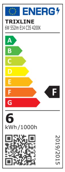 LED žárovka 0080000947 E14, 6W, neutrální bílá