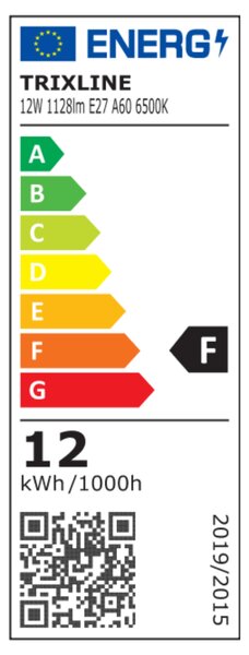LED žárovka P1589 E27, 12W, studená bílá