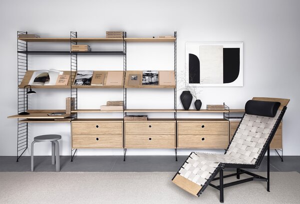 String furniture designové modulární pracovní stoly Workspace A