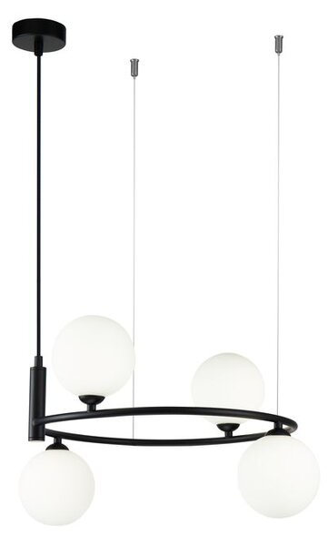 Maytoni Závěsné svítidlo RING, 4xG9, d. 39 cm Barva: Černá