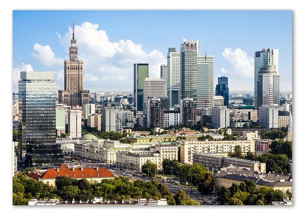 Fotoobraz na skle Varšava Polsko pl-osh-100x70-f-73940360