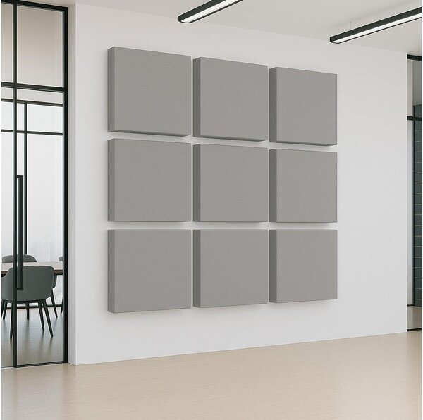 Akustický panel SILENCE 58x58 cm šedá