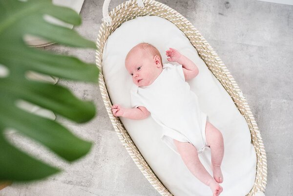 Ahojbaby Přebalovací košík pro miminko Smart Basket natural
