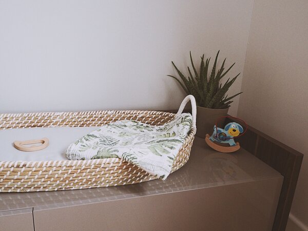 Ahojbaby Přebalovací košík pro miminko Smart Basket natural