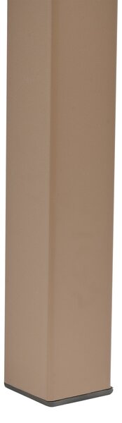 Zahradní jídelní stůl BARTICA 154 cm 84 cm Hnědá