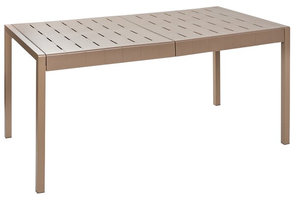 Zahradní jídelní stůl BARTICA 154 cm 84 cm Hnědá