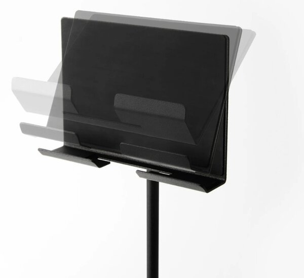 YAMAZAKI Černý kovový nastavitelný stojan na tablet Smart