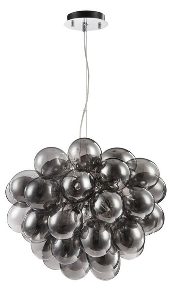 Maytoni Závěsné svítidlo BALBO, 8xG9, Ø 50 cm Barva: Kouřový nikl