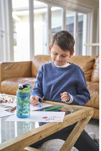 Contigo Dětská láhev Easy Clean 420 ml, Green Dinoboy