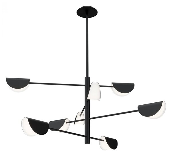 Maytoni Závěsné svítidlo MOLLIS, 8xG9, d. 125 cm