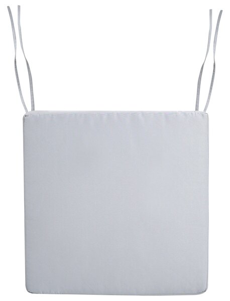 Polštář na zahradní židli SASSARI PREMIUM 46 x 46 cm Světle šedá