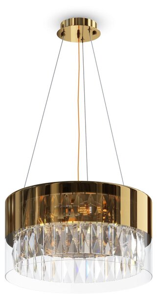 Maytoni Závěsné křišťálové svítidlo WONDERLAND, 4xE14, Ø 40 cm