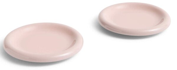HAY Talíř Barro Ø18 set 2ks, pink