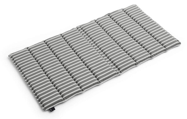 HAY Skládací textilní podsedák Terrazza, grey bold stripe