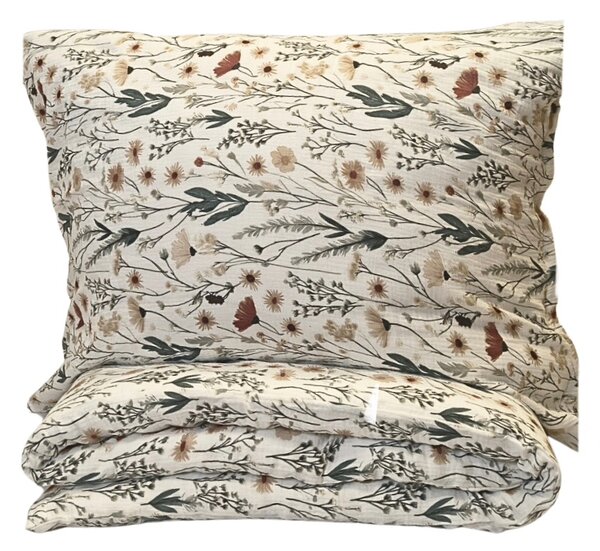 Mušelínové povlečení Marika 200x140cm+90x70cm TiaHome