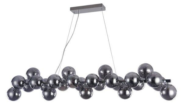 Maytoni Závěsné svítidlo DALLAS, 25xG9, d. 123,5 cm Barva: Zlato-opalová