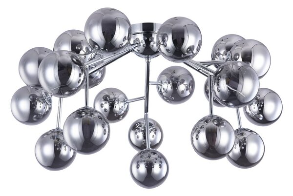 Maytoni Luxusní stropní svítidlo DALLAS, 28W, v. 22,5 cm, 20xG9 Barva: Chrom