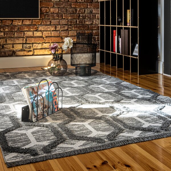 Obsession, Kusový koberec My Nomad 440 grey, 120x170, šedá, kancelář