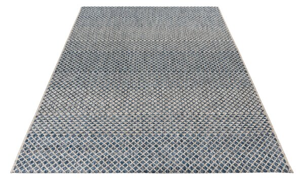Obsession, Kusový koberec Nordic 877 navy – na ven i na doma, 80x150, modrá, chodba / předsíň