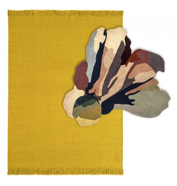 Nanimarquina Vlněný koberec Bloom 1, 150x166 cm, kolekce Flora