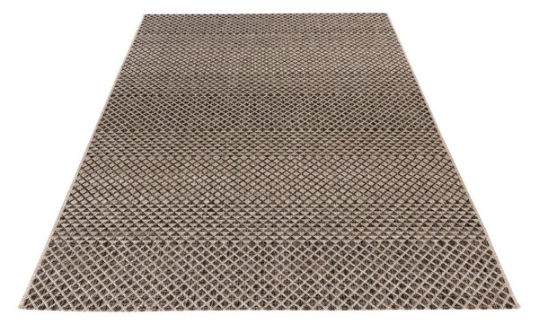 Obsession, Kusový koberec Nordic 877 grey – na ven i na doma, 80x150, šedá, chodba / předsíň