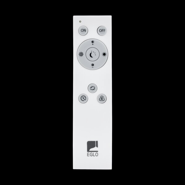 EGLO Smart stropní LED svítidlo Romao-Z ø57 cm v. 12 cm, 2700-6500K Barva: Šedohnědá