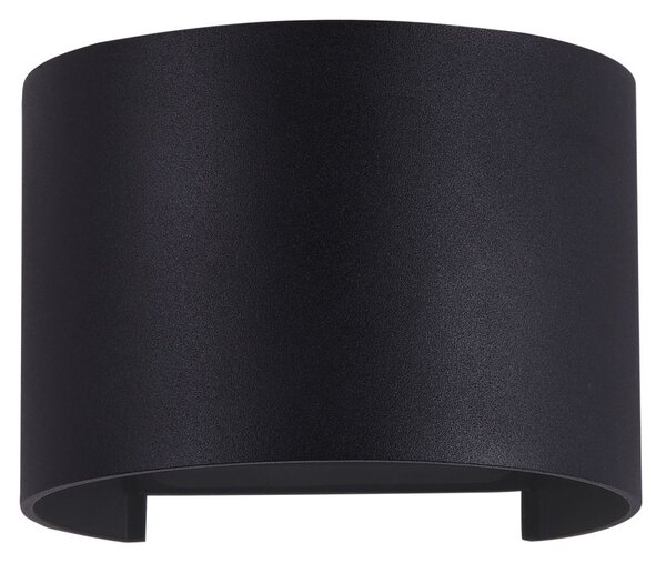 Maytoni Venkovní nástěnné LED svítidlo FULTON, 6W, v. 9,5 cm, CRI80, IP54 Barva: Černá