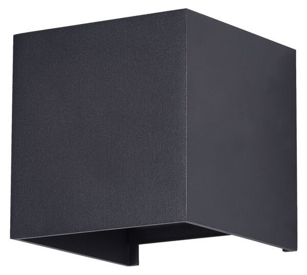Maytoni Venkovní nástěnné LED svítidlo FULTON, 6W, š. 10 cm, CRI80, IP54 Barva: Černá