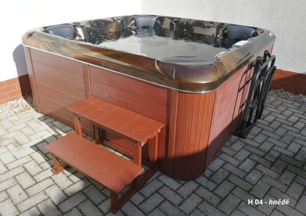 Relax na MAX Schůdky k vířivce Barva: H 03 - šedé