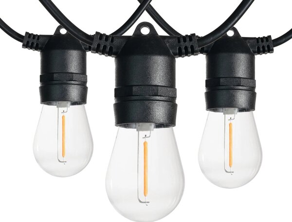 T-LED LED světelný řetěz STL5M 5m, 10xE27, IP65