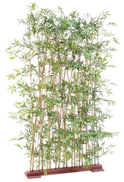 Umělý živý plot JAPONSKÝ BAMBUS PE UV, 110x35x190cm