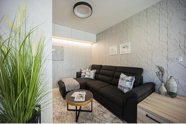 Led2 Stropní LED svítidlo BELLA ø 48 cm, černá Stmívání, řízení: 3000K/4000K ON/OFF (bez stmívání)