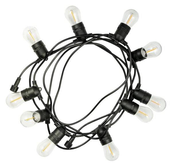 T-LED LED světelný řetěz STL5M 5m, 10xE27, IP65