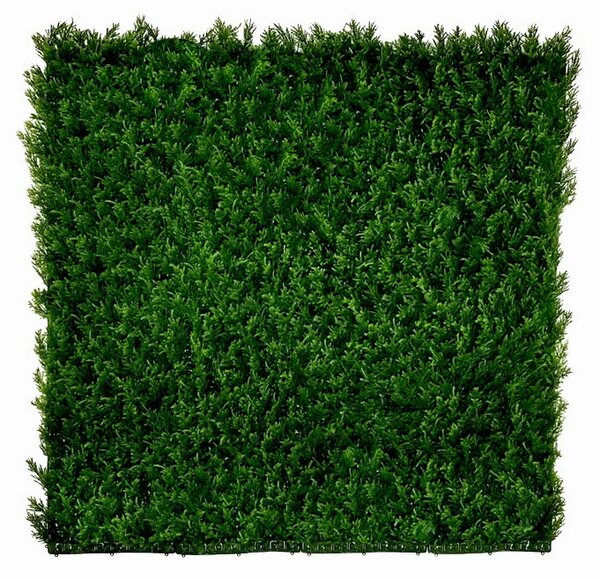 Umělý živý plot CYPŘIŠ JAPONSKÝ PREMIUM 100x100cm, plocha 1m2