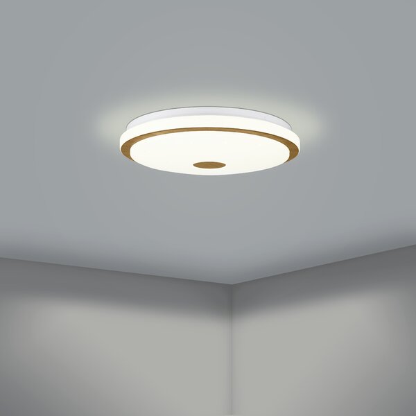 EGLO Smart stropní LED svítidlo Lanciano 1, 3000-5000K Průměr: Ø 38 cm