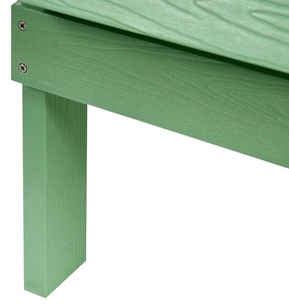 Zahradní lavice ADIRONDACK 125 cm Světle zelená