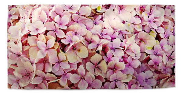 Ručník SABLIO - Růžové květy 30x50 cm
