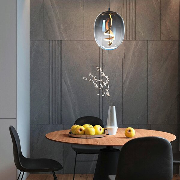 ZÁVĚSNÉ LED SVÍTIDLO, 12 W, 28/28/150 cm - Online Only svítidla, Online Only
