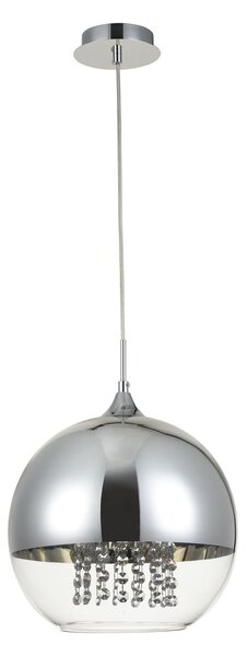 Maytoni Závěsné svítidlo FERMI, 1xE27, Ø 30 cm Barva: Nikl