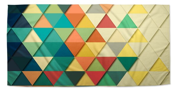 Ručník SABLIO - Trojúhelníky 30x50 cm