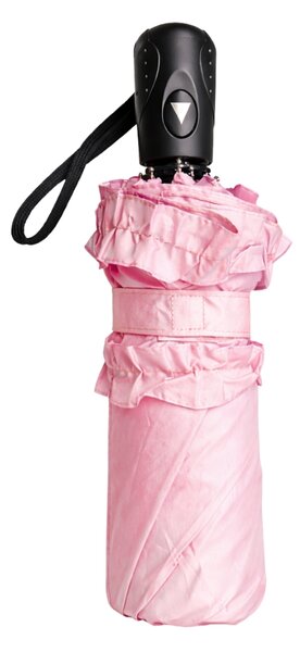 Skládací deštník NORVIA ⌀ 95 cm, růžový