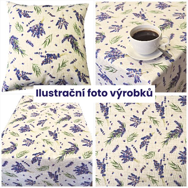 Dekorační látka LINO 25476-101 bez obšití 150