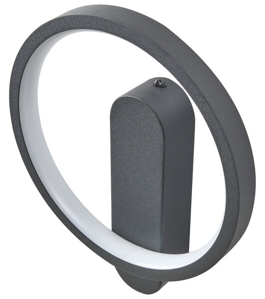 Sada 2 nástěnných lamp BLIES Černá Kov LED