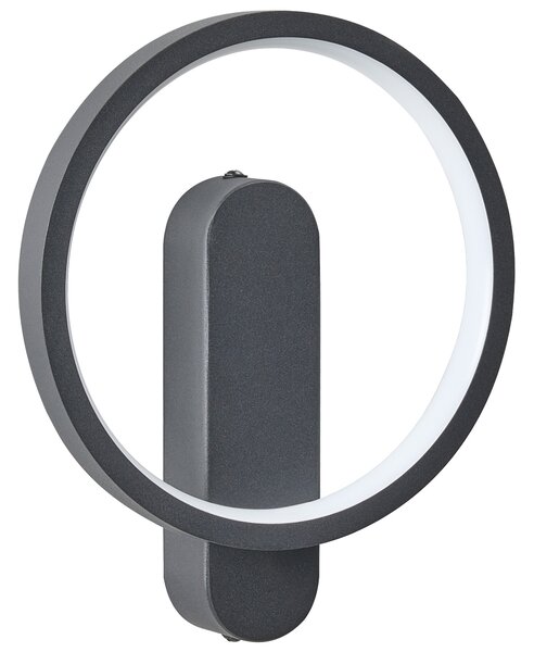 Sada 2 nástěnných lamp BLIES Černá Kov LED