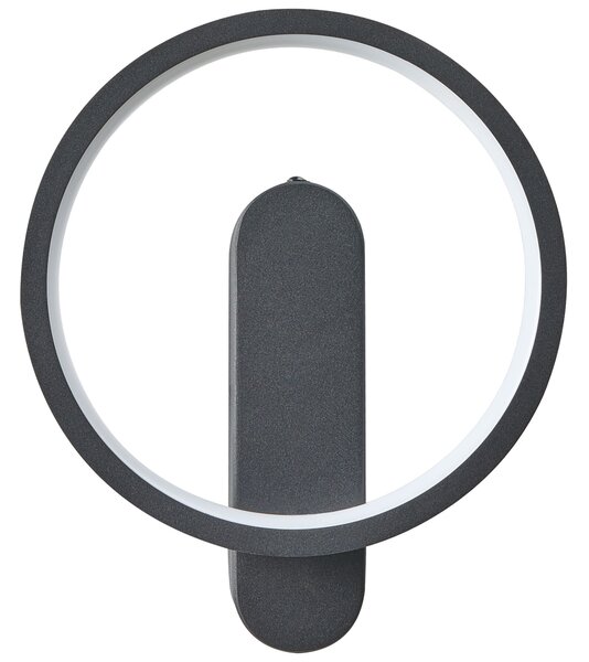 Sada 2 nástěnných lamp BLIES Černá Kov LED